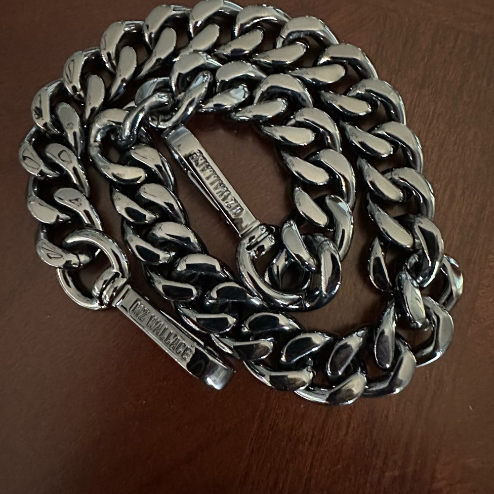 MZ Wallace Gun Metal Large 25” Replacement Chain NWOT